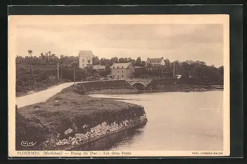 AK Ploermel, Etang du Duc - Les deux Ponts