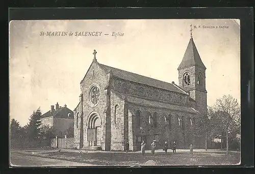 AK Saint-Martin-de-Salencey, L`Èglise