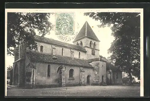 AK Saint-Loup-de-la-Salle, L`Èglise