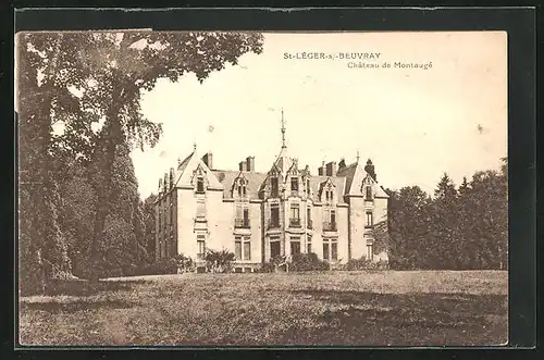 AK St-Lèger-sous Beuvray, Chateau de Montaugè