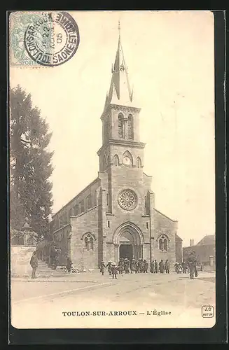 AK Toulon-sur-Arroux, L`Èglise