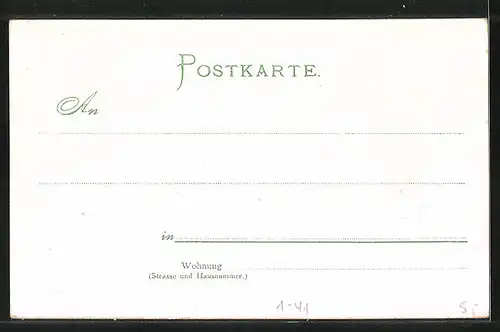 AK Porträt vom Schriftsteller Emile Zola