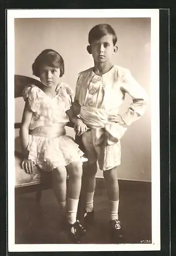 AK Prinz Heinrich und Prinzessin Irmengard, Kinder J.K.H. Kronprinz Rupprecht