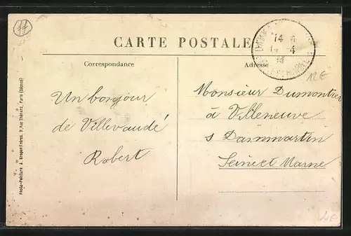 AK Villevaudè, Vue gènèrale