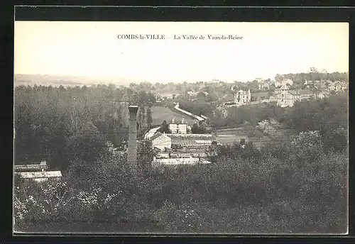 AK Combs-la-Ville, La Vallèe de Vaux-la-Reine