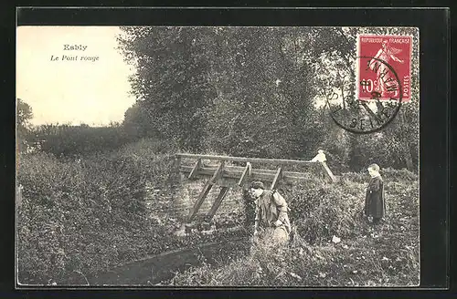 AK Esbly, Le Pont rouge