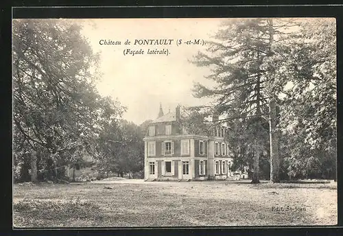 AK Pontault, Le Chateau - Facade latèrale