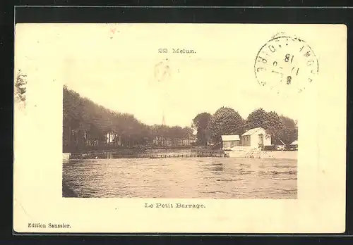 AK Melun, Le Petit Barrage