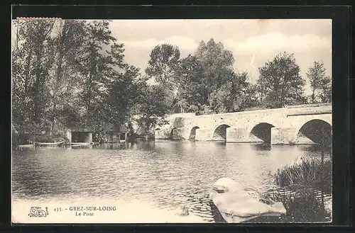AK Grez-sur-Loing, Le Pont
