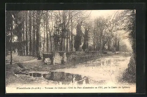 AK Flambloin, Terrasse du Chateau-Cotè du Parc