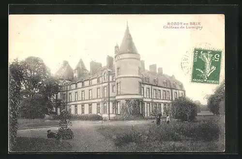 AK Rozoy-en-Brie, Chateau de Lumigny