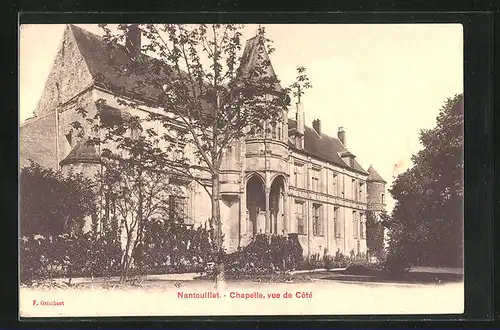 AK Nantouillet, Chapelle, vue de Cotè