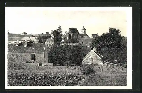 AK Moussy-le-Vieux, L`Eglise et le Village