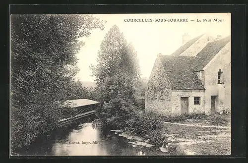 AK Courcelles-sous-Jouarre, Le Petit Morin