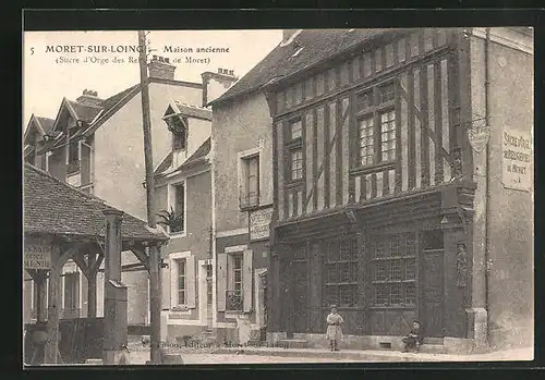 AK Moret-sur-Loing, Maison ancienne