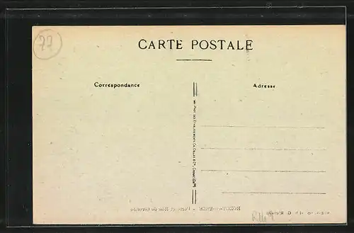 AK Rozoy-en-Brie, Porte et Rue de Gironde