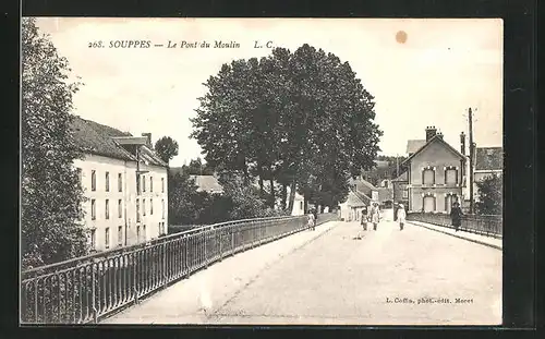 AK Souppes, Le Pont du Moulin