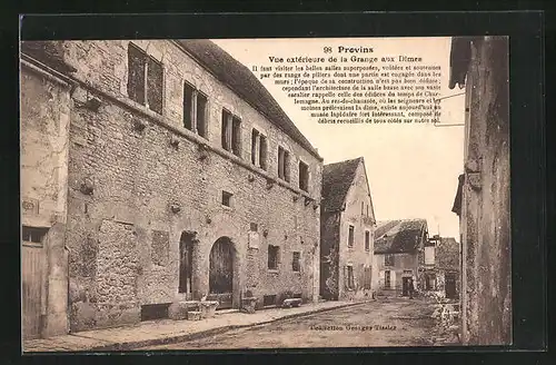 AK Provins, Vue extèrieure de la Grange aux Dimes