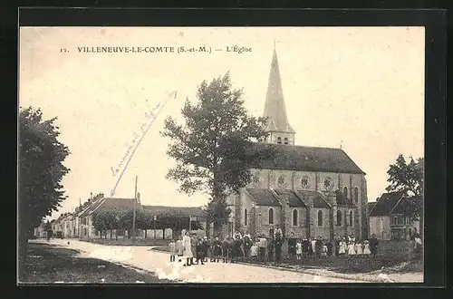 AK Villeneuve-le-Comte, L`Èglise
