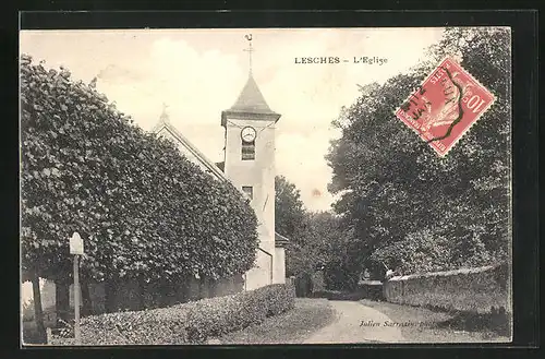 AK Lesches, L`Èglise