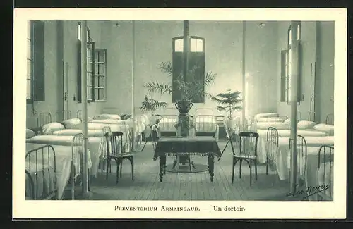AK Preventorium Armaingaud, Un dortoir