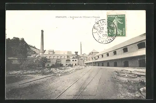 AK Frangey, Intérieur de l`Usine á Ciment