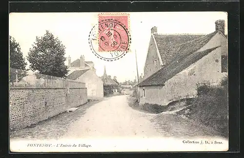 AK Fontenoy, L`Entrée du Village