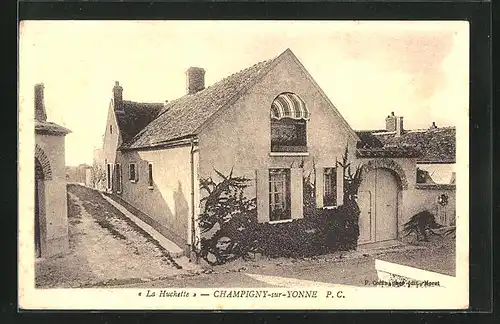 AK Champigny-sur-Yonne, La Huchette