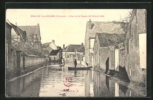 AK Malay-le-Grand, Crue de la Vanne