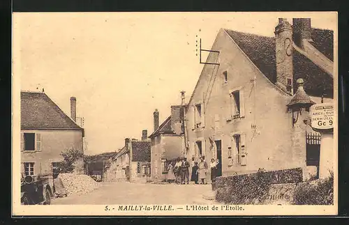 AK Mailly-la-Ville, L`Hôtel de l`Etoile