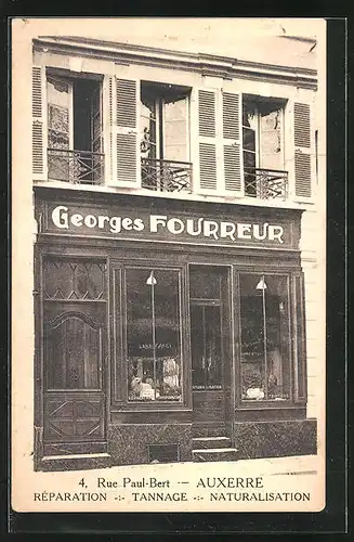 AK Auxerre, Rue Paul-Bert, Naturalisation