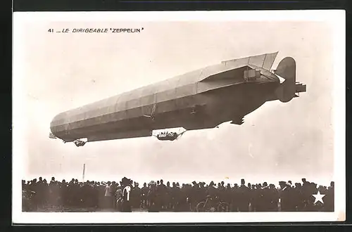 AK Luftschiff, Le Dirigeable Zeppelin