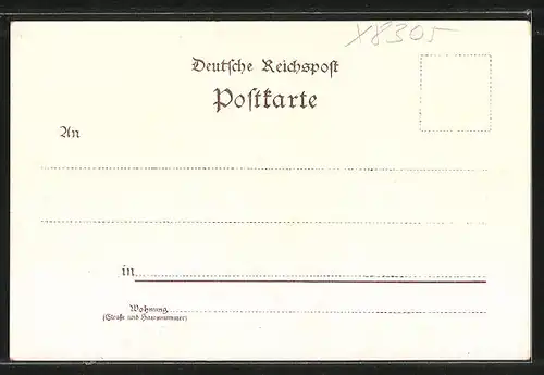 Lithographie Königstein, Festung mit Ortsansicht und Dampfer