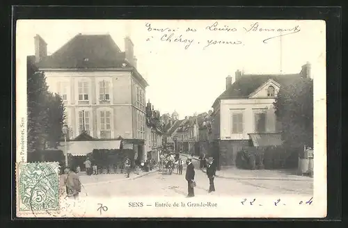 AK Sens, Entrée de la Grande-Rue
