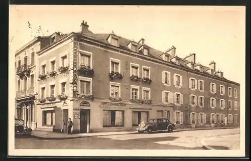 AK Avallon, Grand Hotel du Chapeau Rouge, 9 et 11 Rue de Lyon