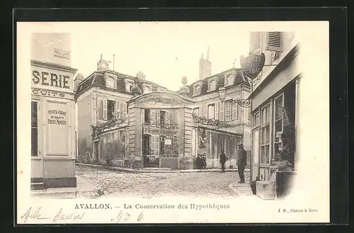 AK Avallon, La Conservation des Hypothéques