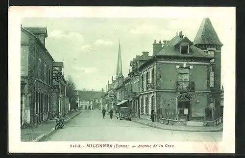 AK Migennes, Avenue de la Gare