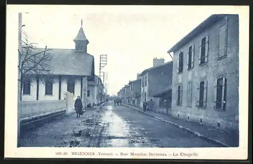 AK Migennes, Rue Maurice Berteaux, La Chapelle