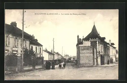 AK Migennes-Laroche, La route de Bussy-en-Othe