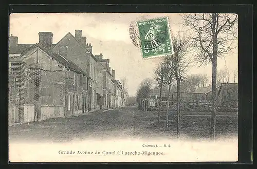 AK Laroche-Migennes, Grande Avenue du Canal