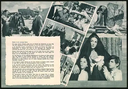 Filmprogramm PFI Nr. 54 /55, Rio Escondido, Maria Felix, Carlos Lopez Moctezuma, Regie: Emilio Fernandez