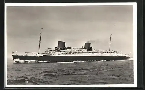 AK Turbinen-Schnelldampfer Bremen, Norddeutscher Lloyd, Passagierschiff