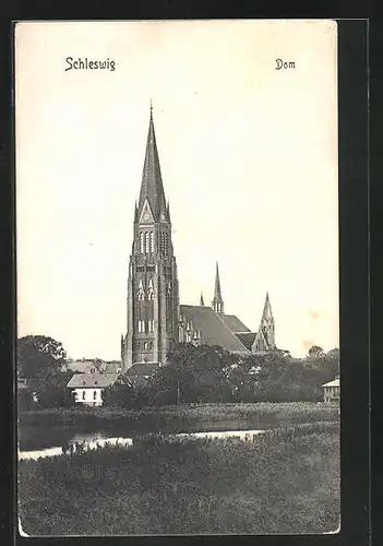 AK Schleswig, Blick auf den Dom