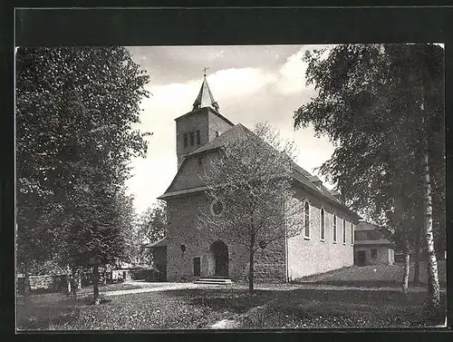 AK Müllenbach, Blick auf die Katholische Pfarrkirche