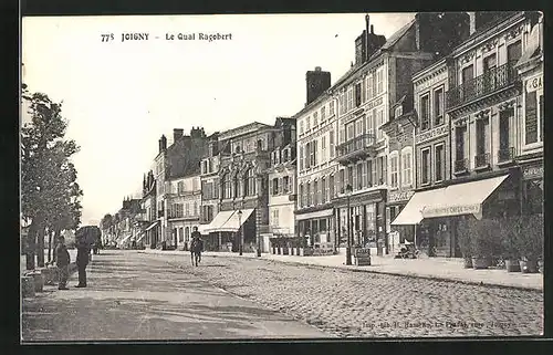 AK Joigny, Le Quai Ragobert