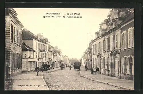 AK Tonnerre, Rue du Pont ( prise du Pont de l`Armancon)