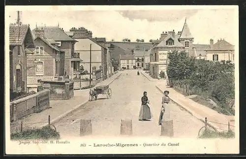 AK Laroche-Migennes, Quartier du Canal