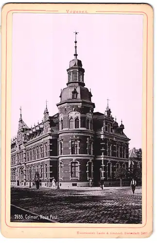Fotografie Lautz & Isenbeck, Darmstadt, Ansicht Colmar / Vogesen, Neue Post, Postamt