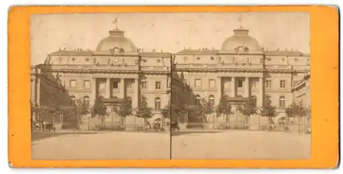 Stereo-Fotografie Fotograf unbekannt, Ansicht Paris, Palais de Justice