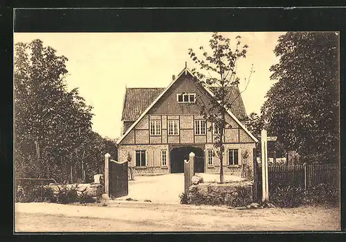 AK Hoisdorf, Junghorst, Ferienheim der Pädagogischen Vereinigung von 1905